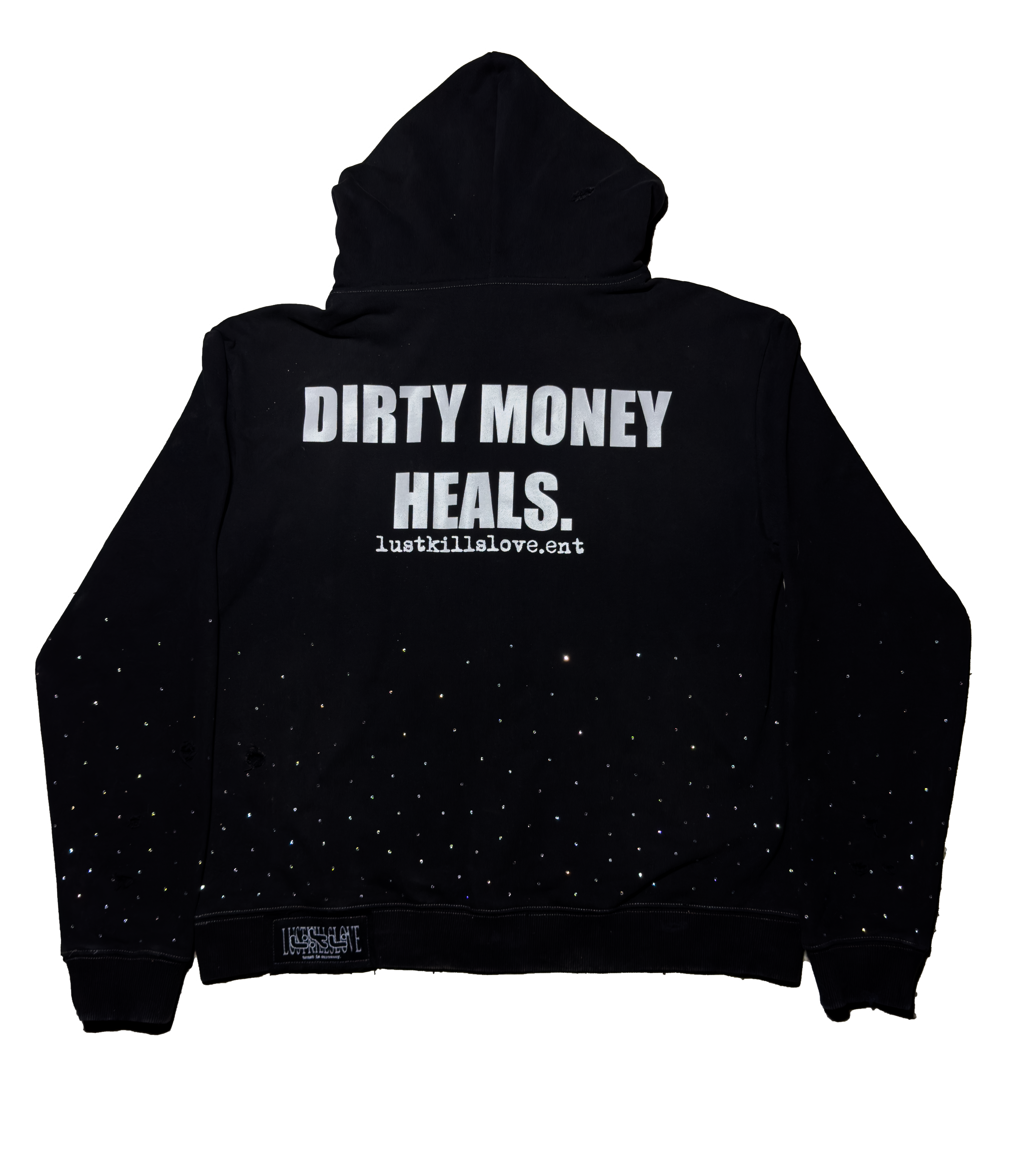 DIRTY MONEY HEALS HOODIE 390GSM